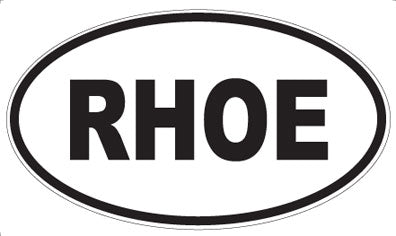 RHOE - Oval Magnet