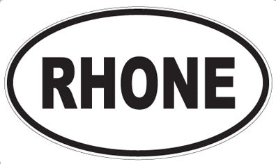 RHONE - Oval Magnet