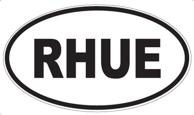 RHUE - Oval Magnet