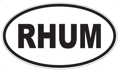 RHUM - Oval Magnet