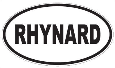 RHYNARD - Oval Magnet