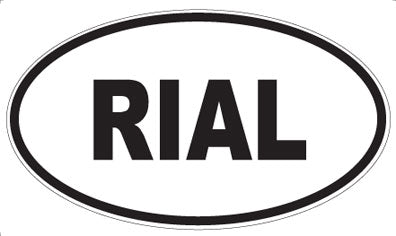 RIAL - Oval Magnet