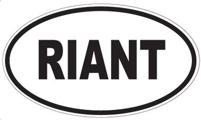 RIANT - Oval Magnet