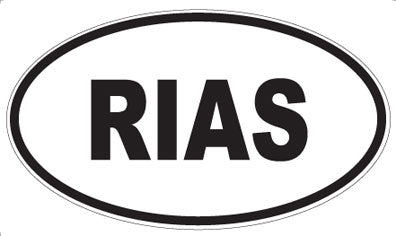 RIAS - Oval Magnet