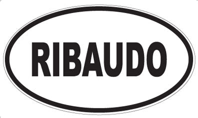 RIBAUDO - Oval Magnet