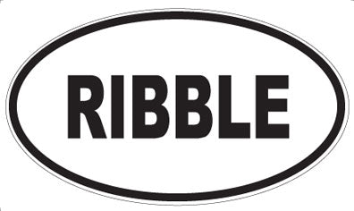 RIBBLE - Oval Magnet