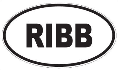 RIBB - Oval Magnet