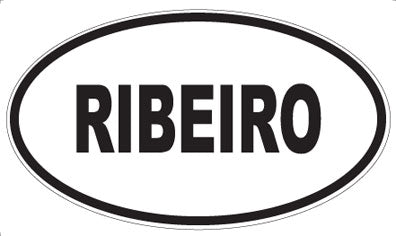 RIBEIRO - Oval Magnet
