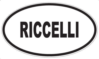 RICCELLI - Oval Magnet