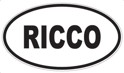 RICCO - Oval Magnet
