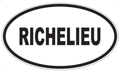 RICHELIEU - Oval Magnet