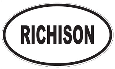 RICHISON - Oval Magnet