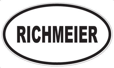 RICHMEIER - Oval Magnet