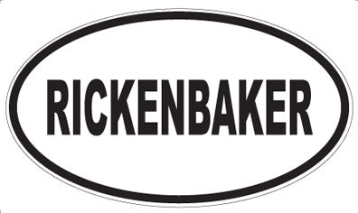 RICKENBAKER - Oval Magnet