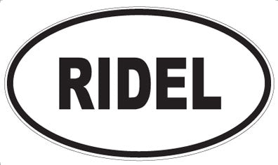 RIDEL - Oval Magnet