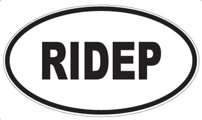 RIDEP - Oval Magnet