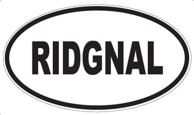 RIDGNAL - Oval Magnet