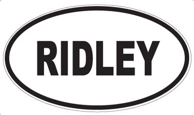 RIDLEY - Oval Magnet