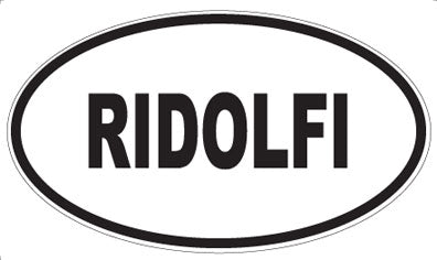 RIDOLFI - Oval Magnet