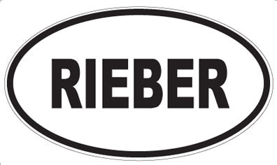 RIEBER - Oval Magnet