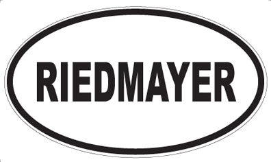 RIEDMAYER - Oval Magnet