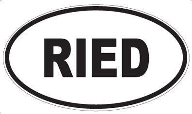 RIED - Oval Magnet