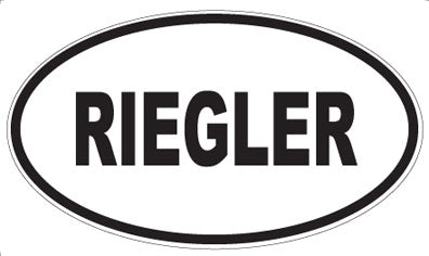 RIEGLER - Oval Magnet