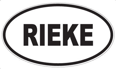 RIEKE - Oval Magnet