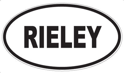 RIELEY - Oval Magnet