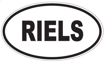 RIELS - Oval Magnet