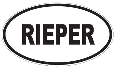 RIEPER - Oval Magnet