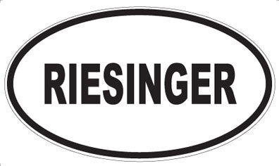 RIESINGER - Oval Magnet