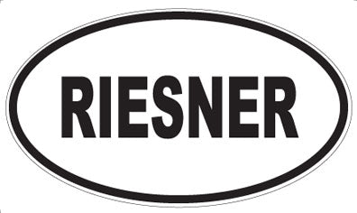 RIESNER - Oval Magnet