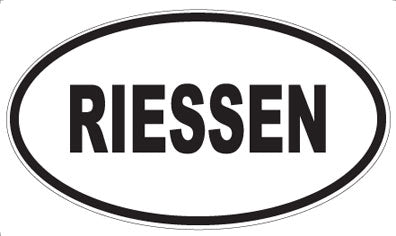 RIESSEN - Oval Magnet