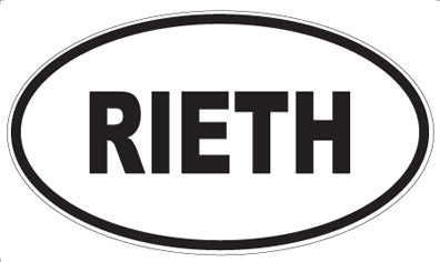 RIETH - Oval Magnet