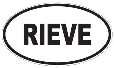RIEVE - Oval Magnet