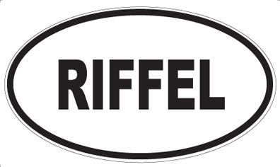 RIFFEL - Oval Magnet
