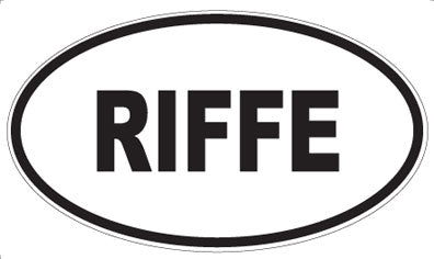 RIFFE - Oval Magnet