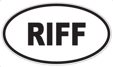 RIFF - Oval Magnet
