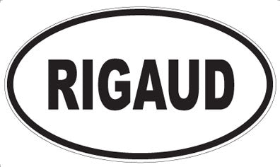 RIGAUD - Oval Magnet