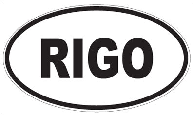 RIGO - Oval Magnet