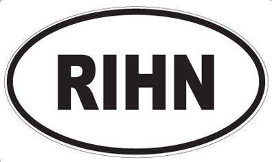 RIHN - Oval Sticker