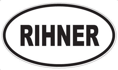 RIHNER - Oval Magnet