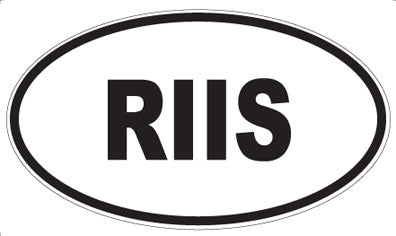 RIIS - Oval Magnet
