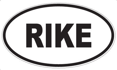 RIKE - Oval Magnet