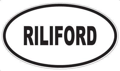 RILIFORD - Oval Magnet