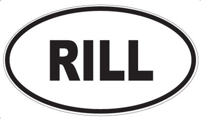 RILL - Oval Magnet