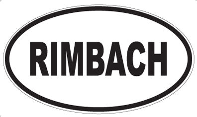 RIMBACH - Oval Magnet