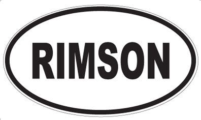RIMSON - Oval Magnet