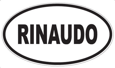 RINAUDO - Oval Magnet
